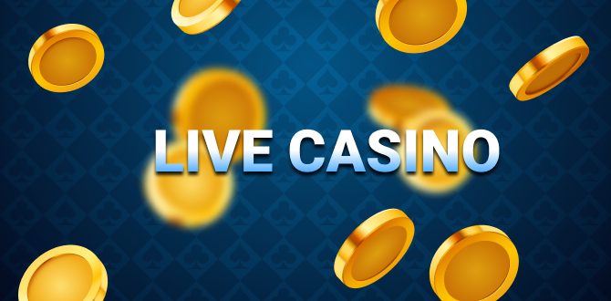 Casino live games in the 1xBet mobile app