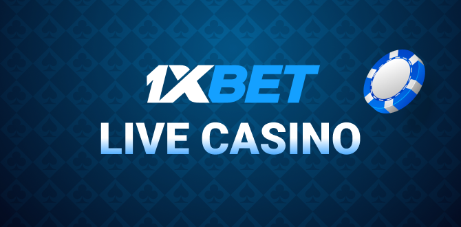 Grab a welcome bonus in the 1xBet live casino